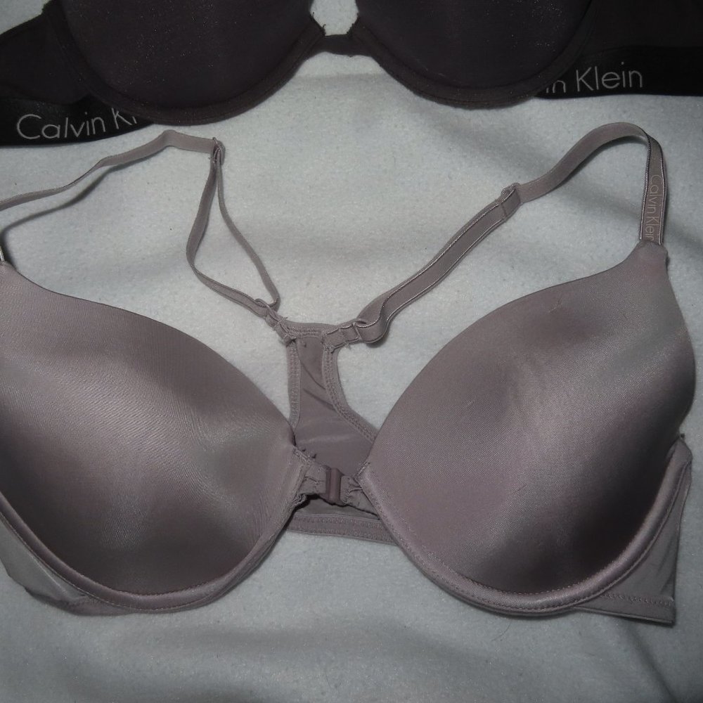 Calvin Klein Bras (Gray Racer Back) - Picture 2 of 3